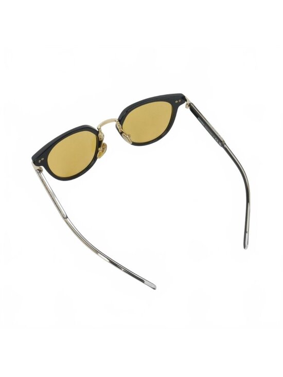 Prada Sunglasses Eyewear Frame Color Lens Spr 49 Black Gold main image 6